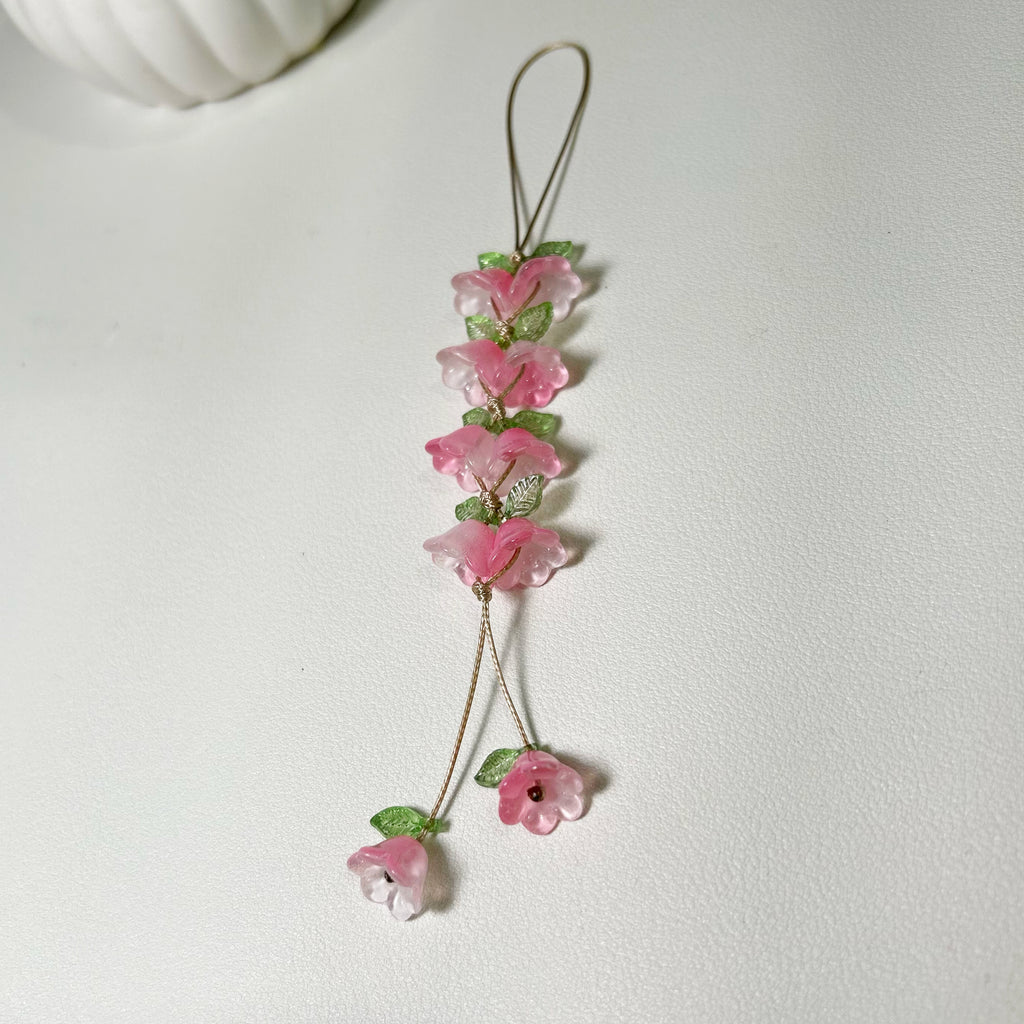 Pink Rose Charm