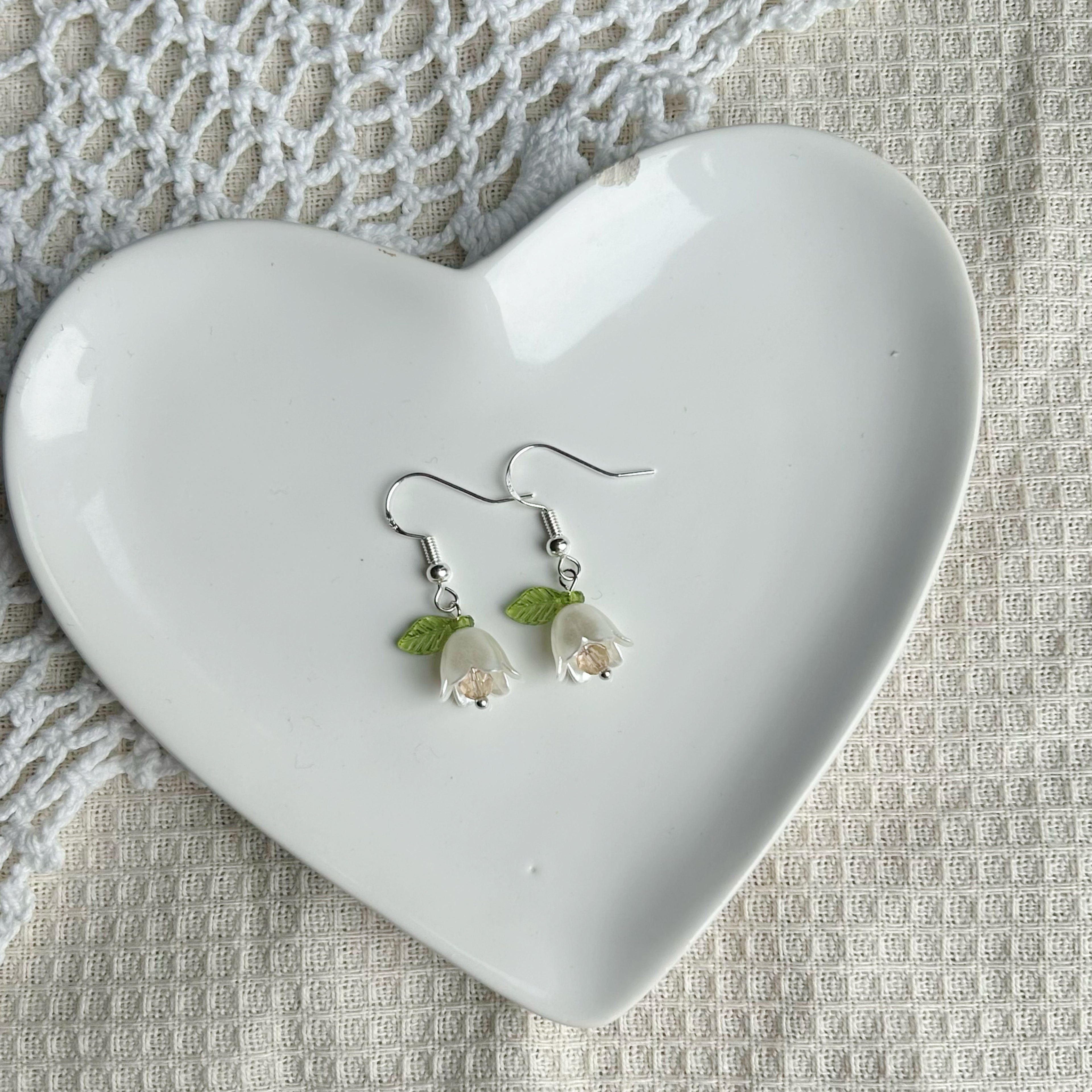 Flower leaf Earrings