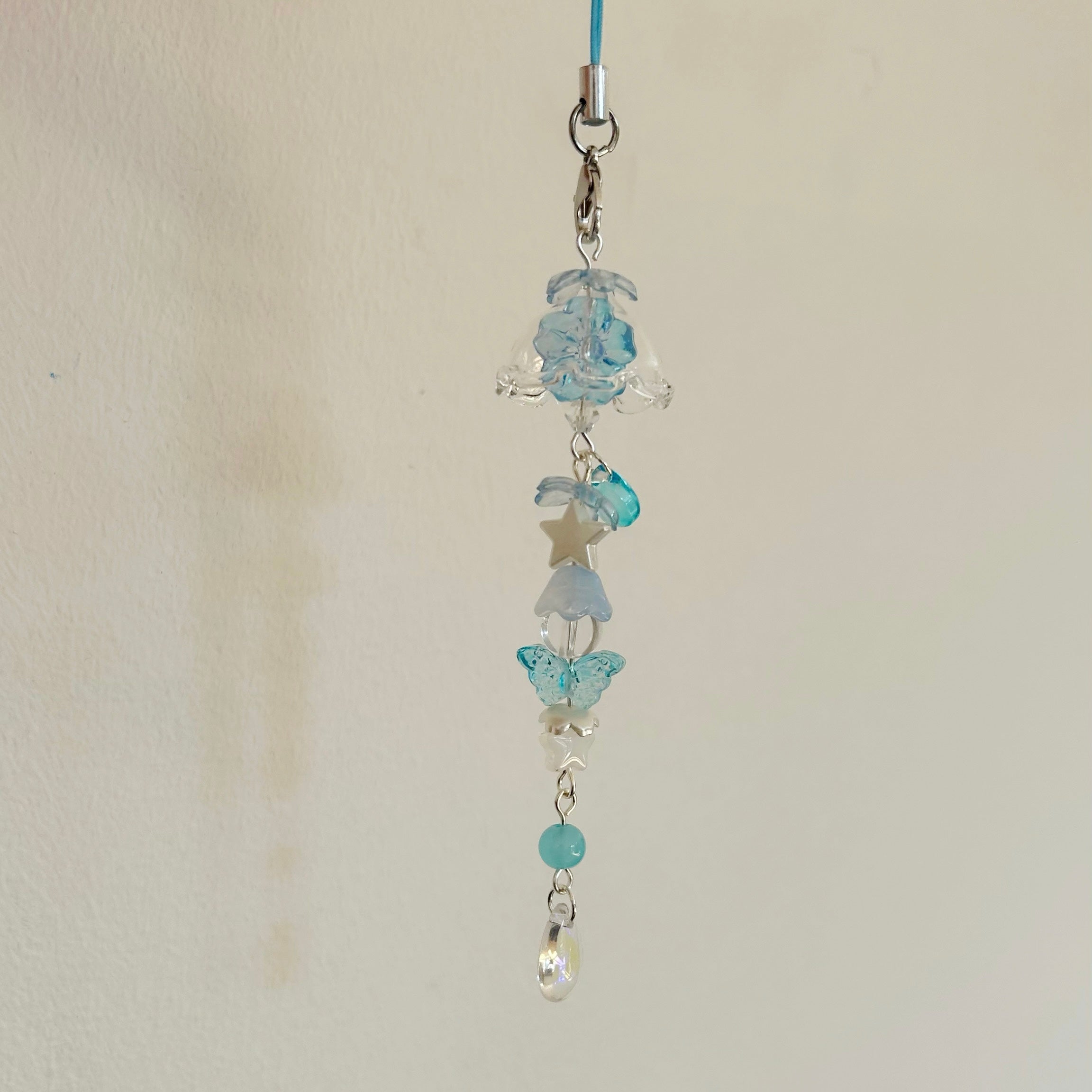 Crystals jellyfish charm