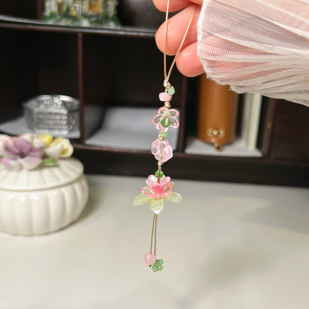 Lotus bag Charm