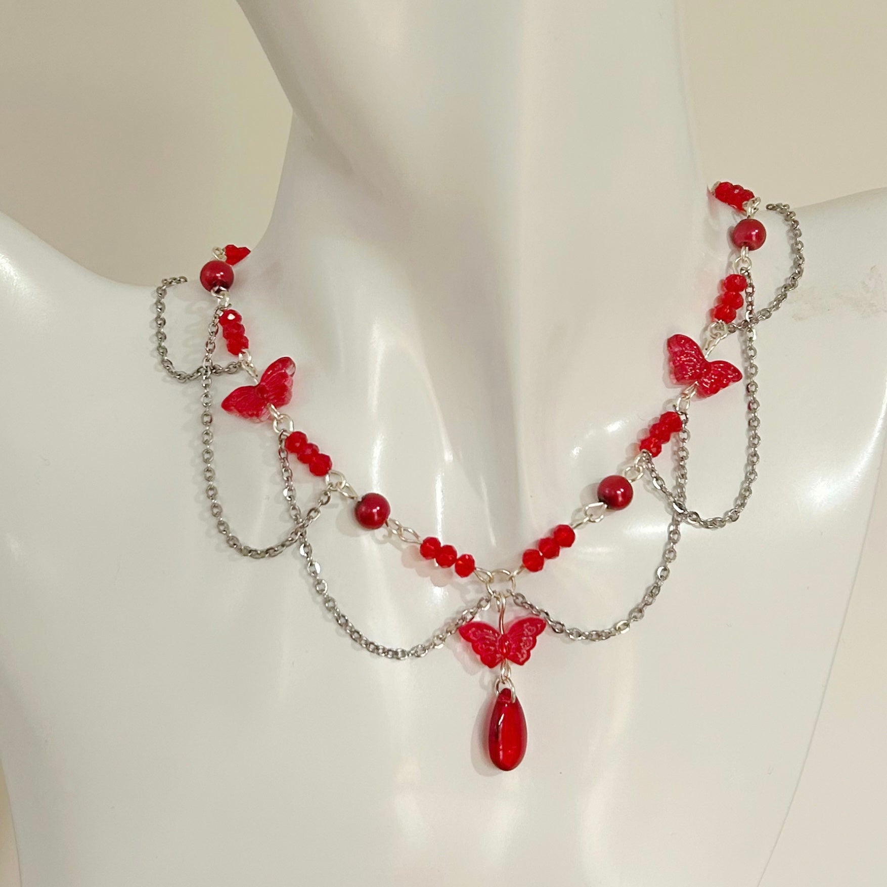 Red Admiral Necklace