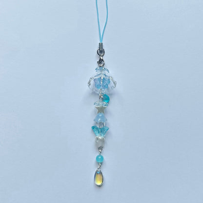 Crystals jellyfish charm