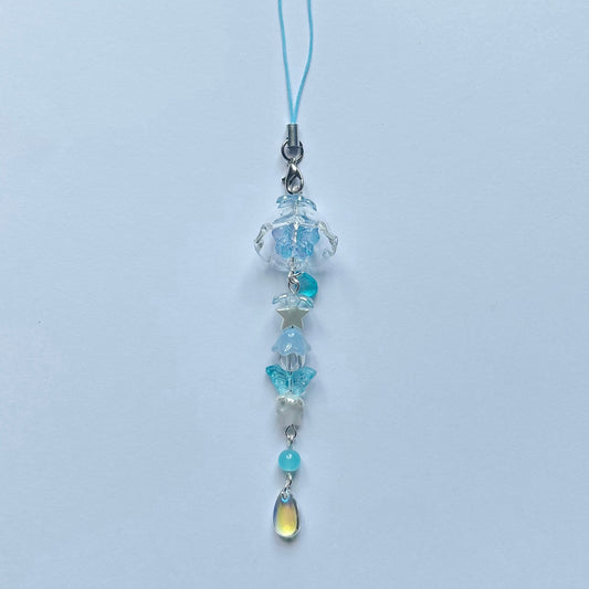 Crystals jellyfish charm