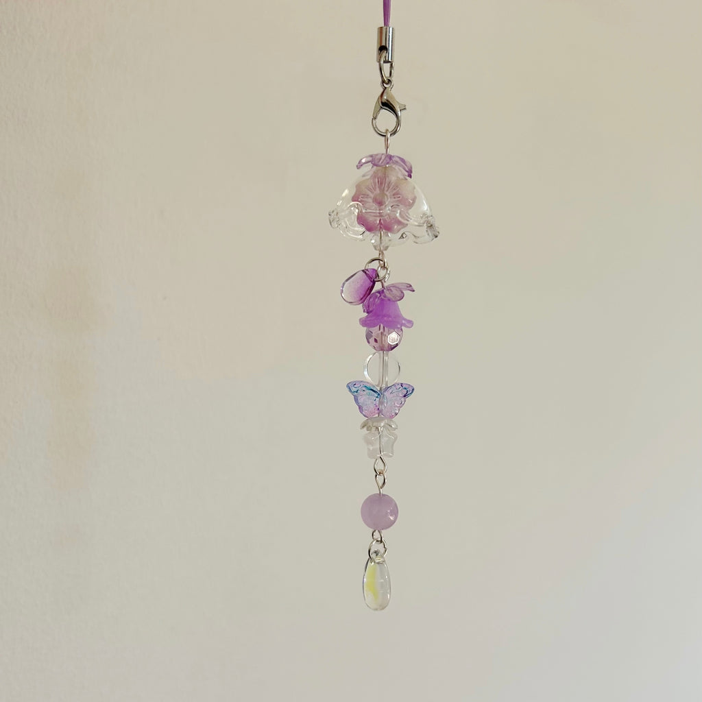 Crystals jellyfish charm