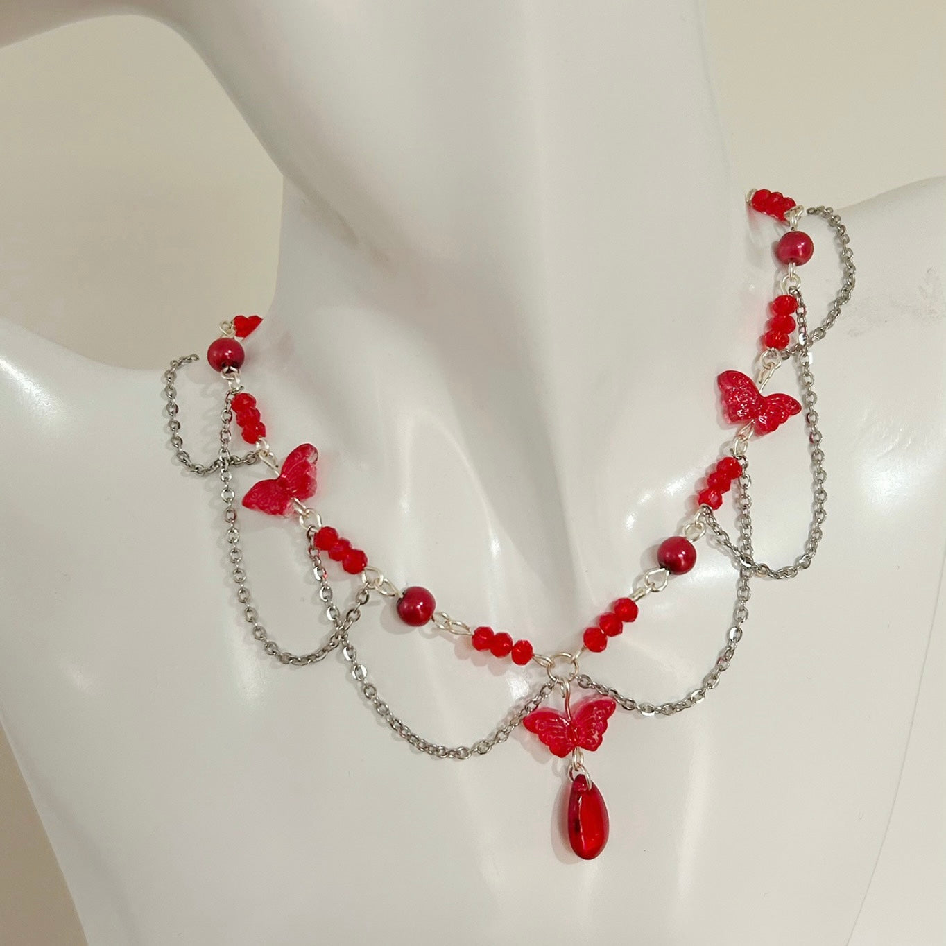 Red Admiral Necklace