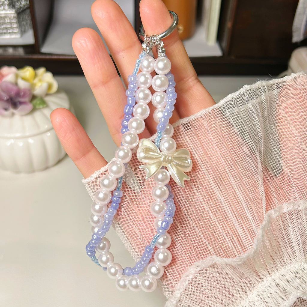 Lilac knot Phone Charm