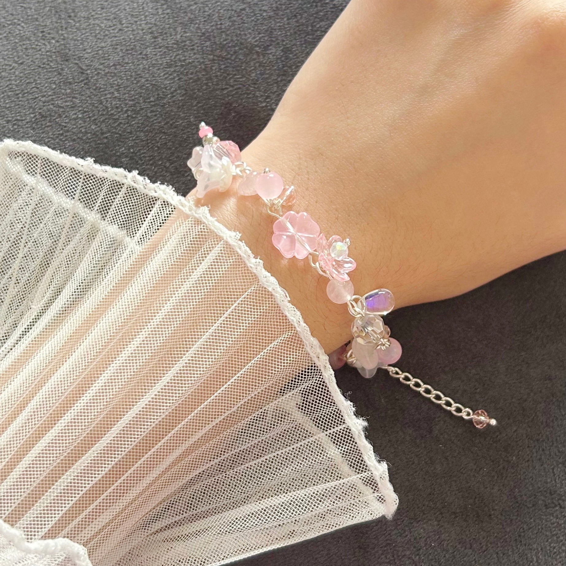 Sakura Charm Bracelet