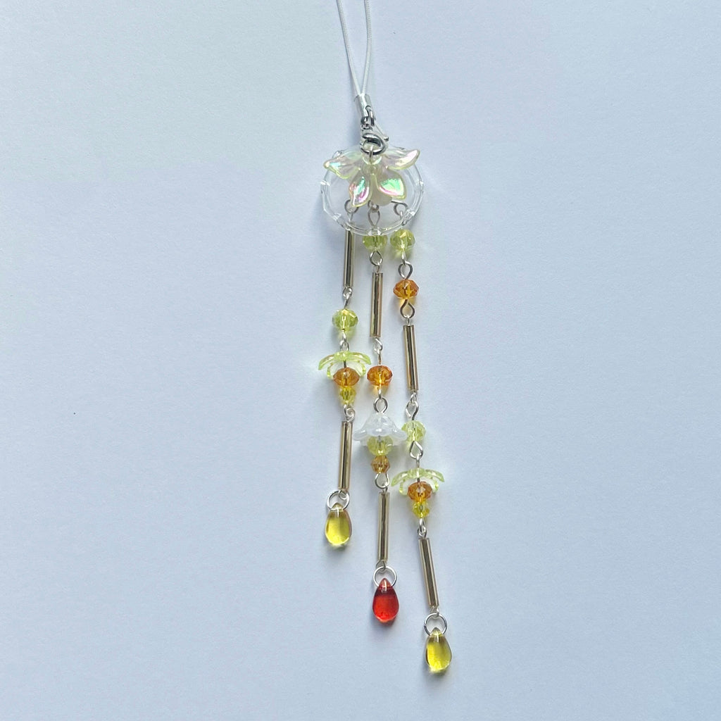 Golden Bellflower Charm