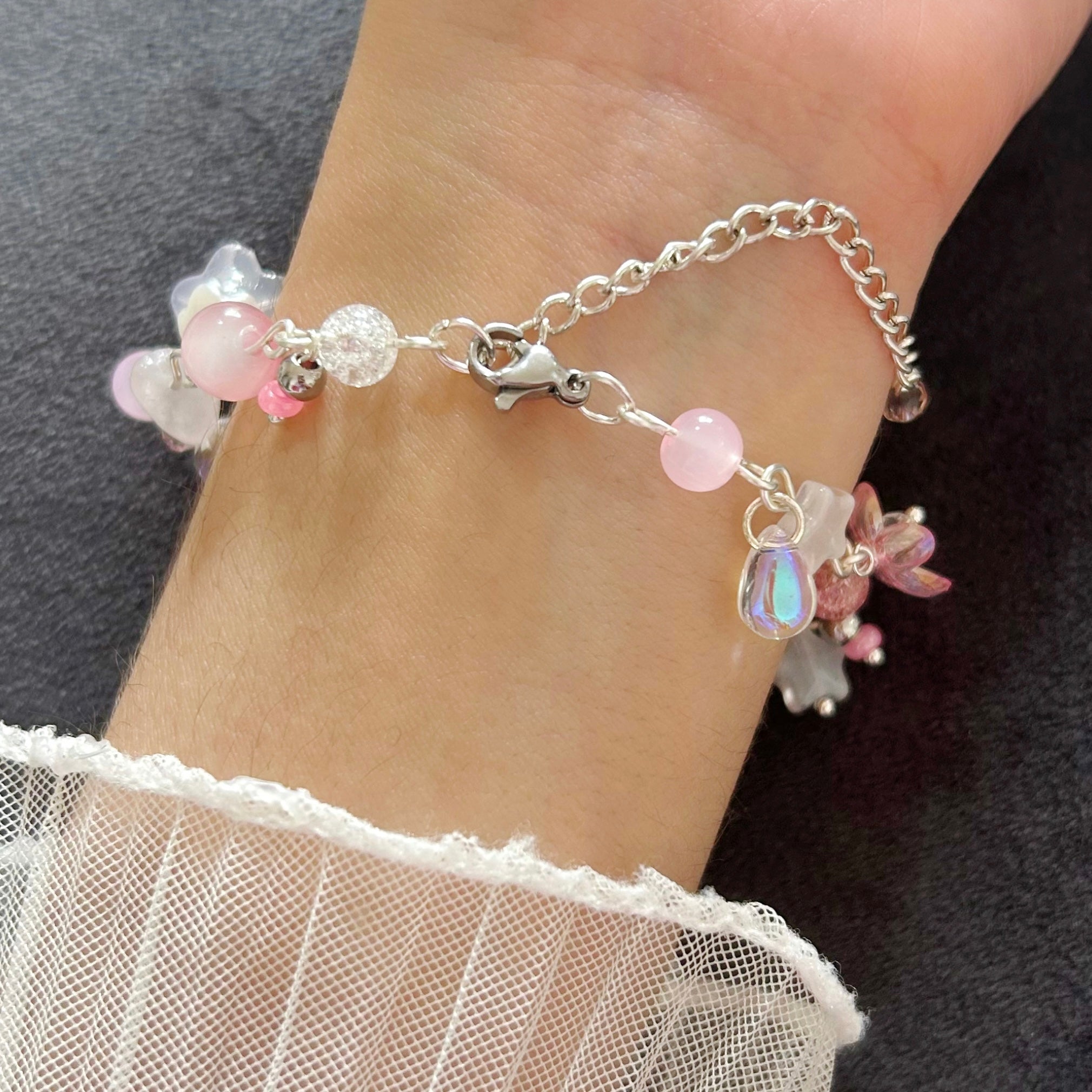Sakura Charm Bracelet