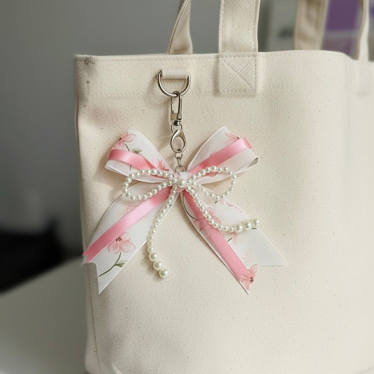 Coquette keychain