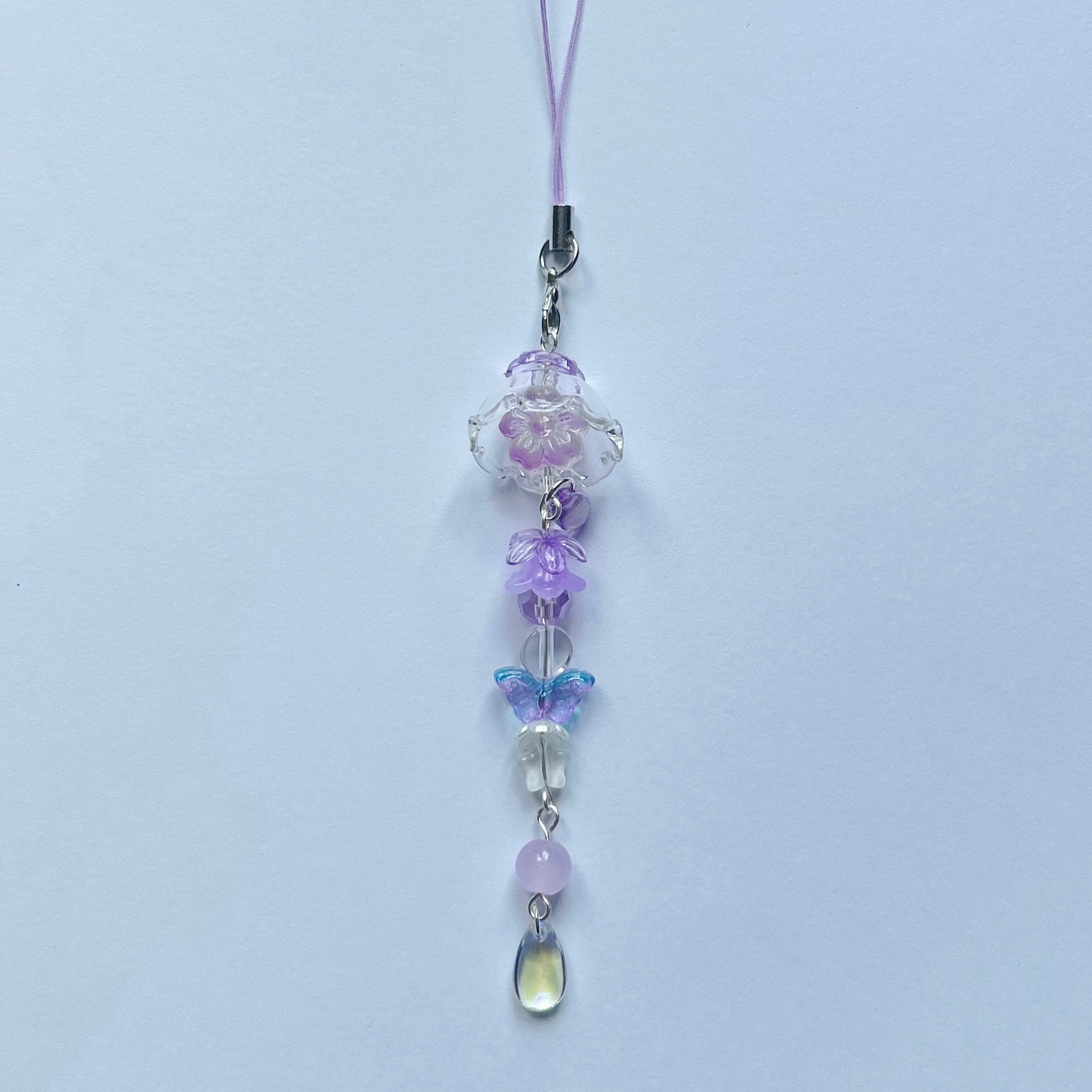 Crystals jellyfish charm