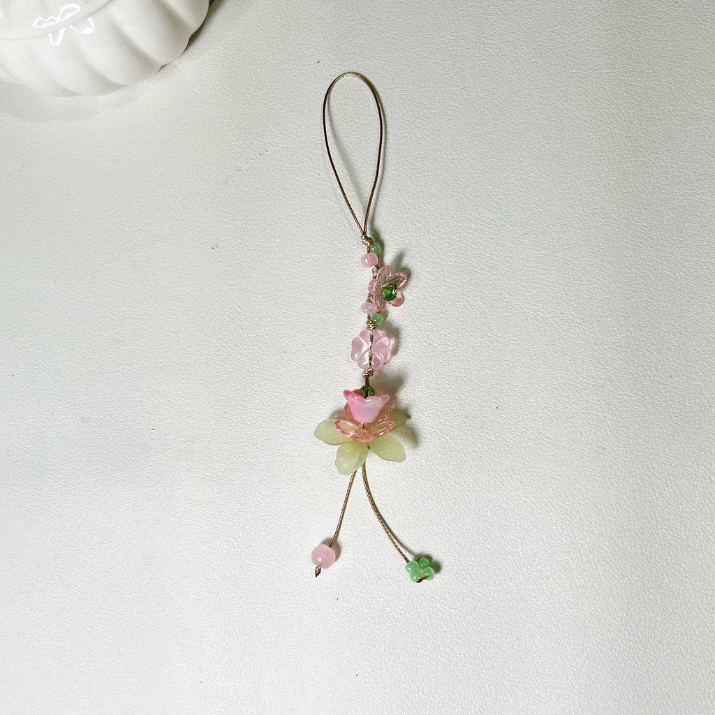 Lotus bag Charm